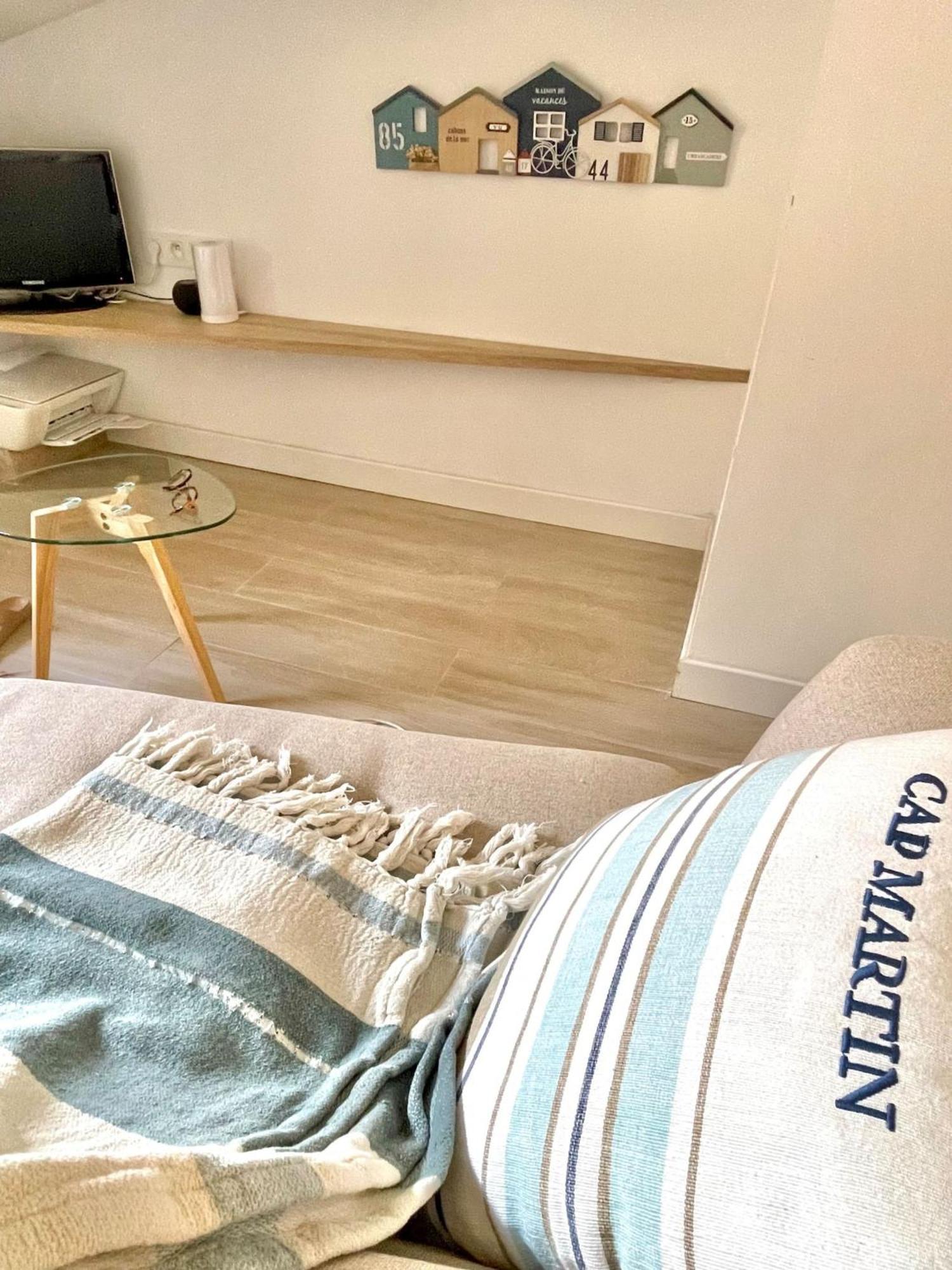 "Charmant Studio Moderne" Centre, Proche Plage Menton Eksteriør bilde